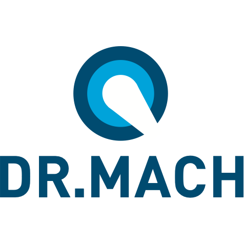 white-DR.MACH logo